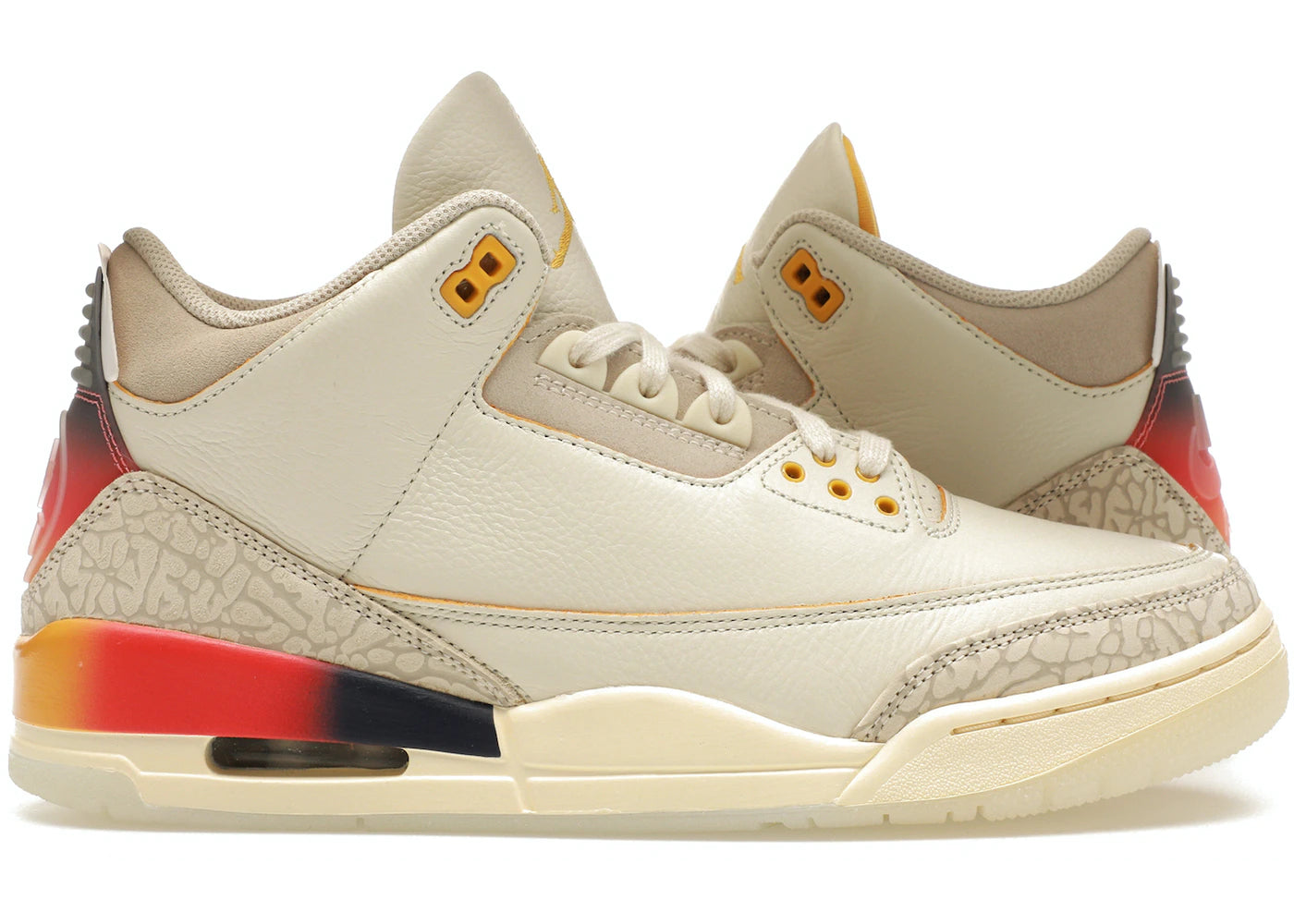 Jordan 3 Retro SP J Balvin Medellín Sunset - WORLDOFSHOES