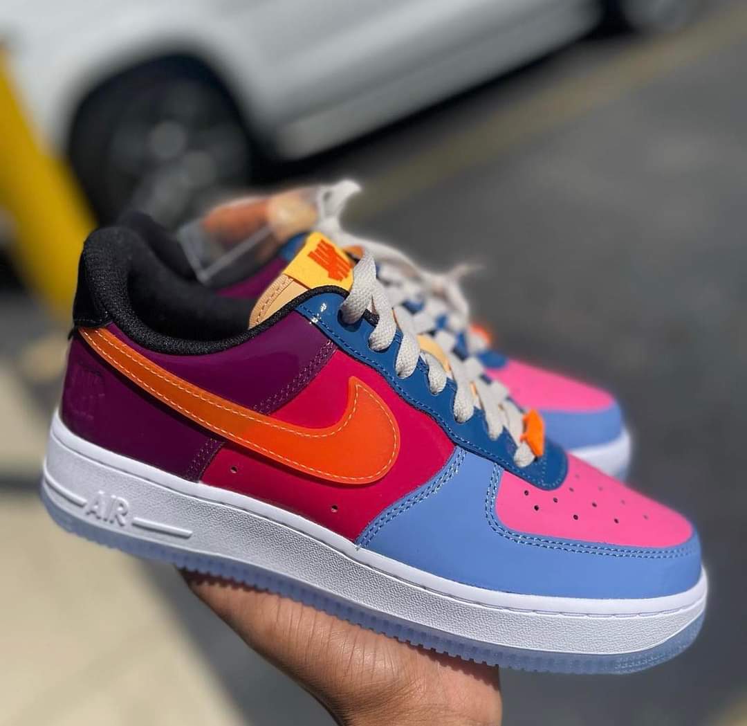 Nike Air Force 1 Low SP Undefeated Multi-Patent Total Orange - WORLDOFSHOES