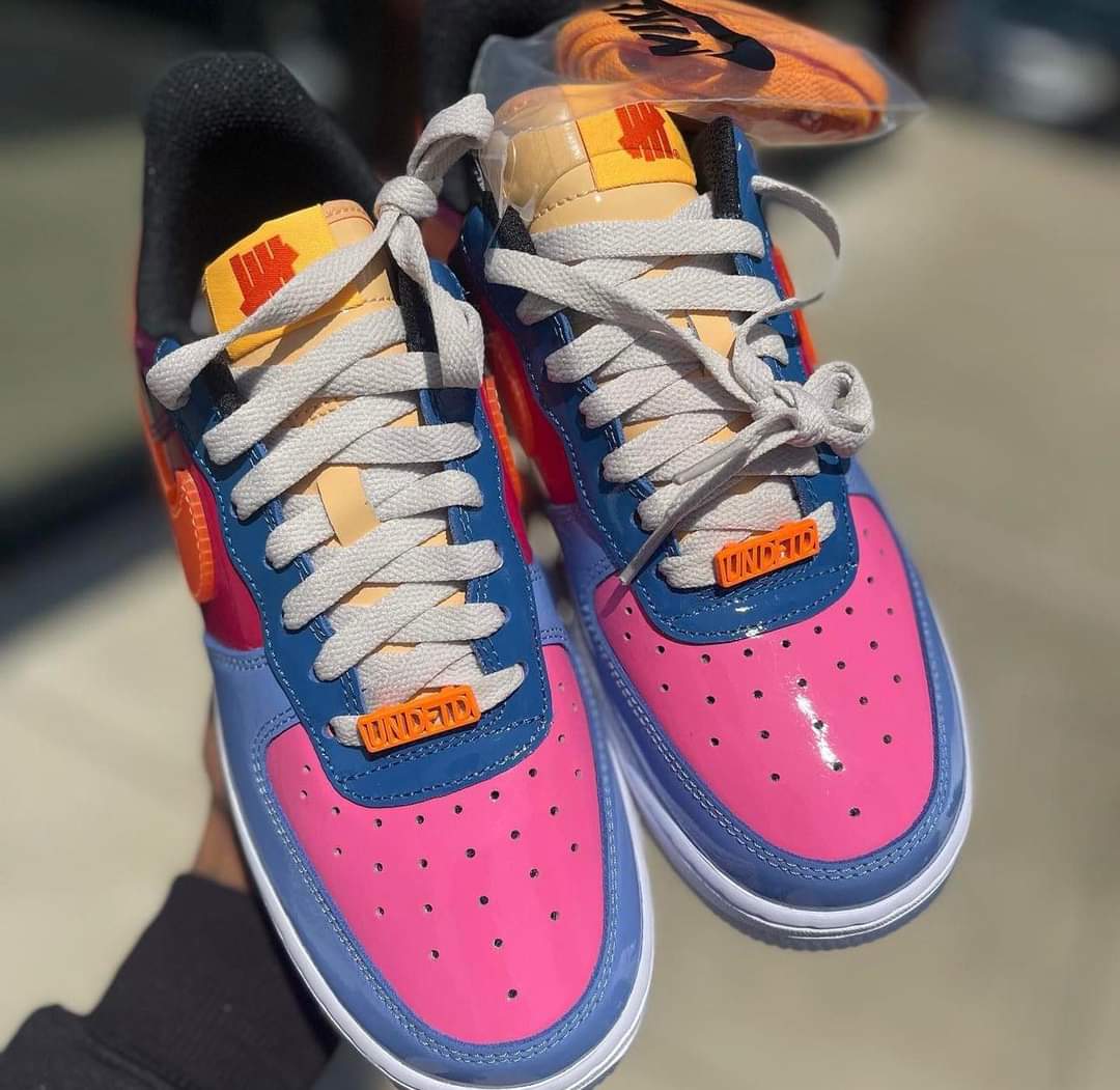 Nike Air Force 1 Low SP Undefeated Multi-Patent Total Orange - WORLDOFSHOES