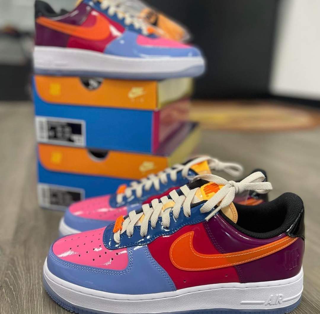 Nike Air Force 1 Low SP Undefeated Multi-Patent Total Orange - WORLDOFSHOES