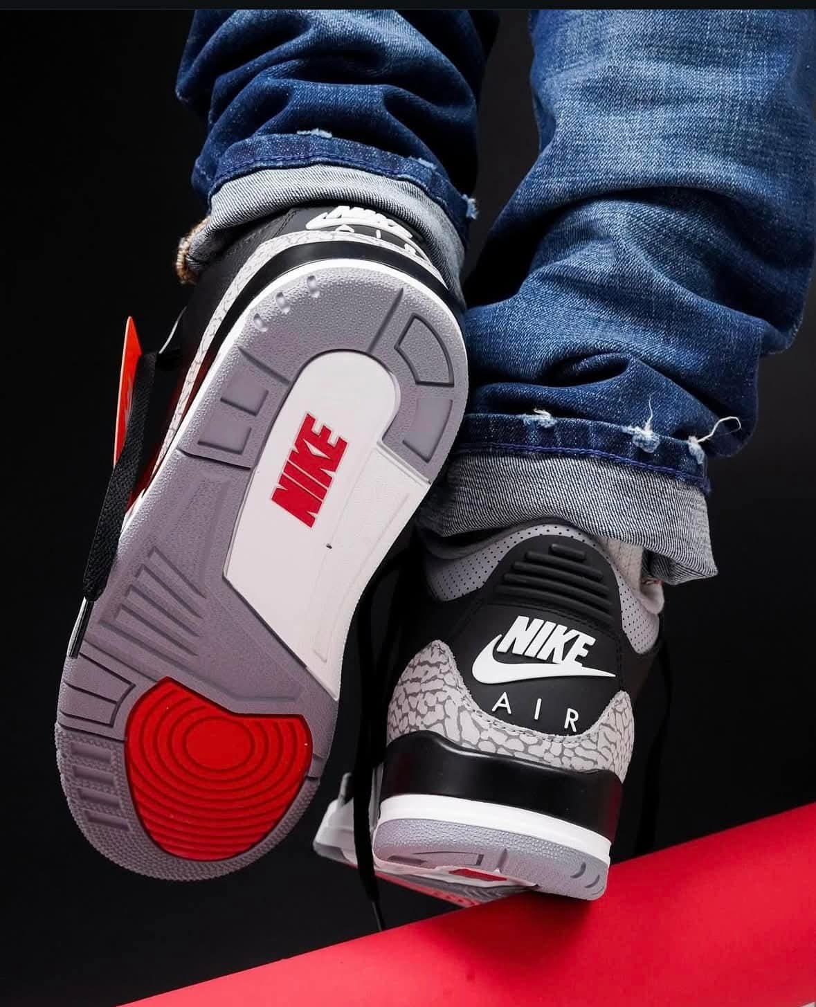 Air Jordan 3 "Black Cement" - WORLDOFSHOES