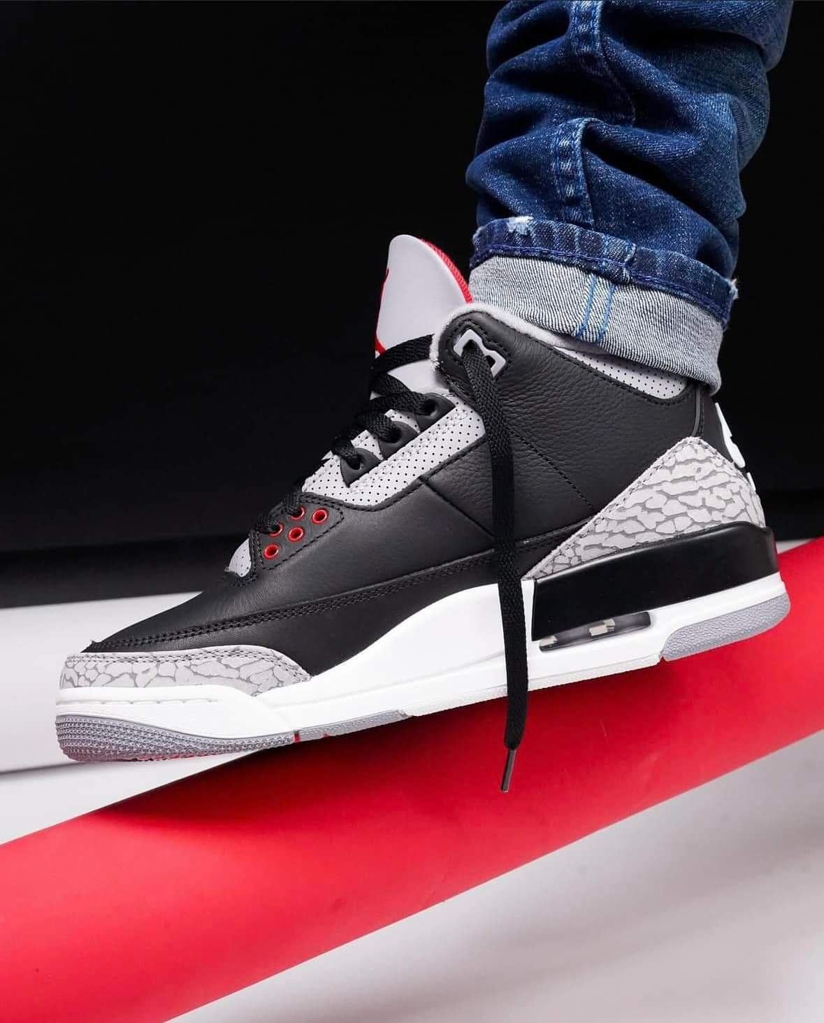 Air Jordan 3 "Black Cement" - WORLDOFSHOES