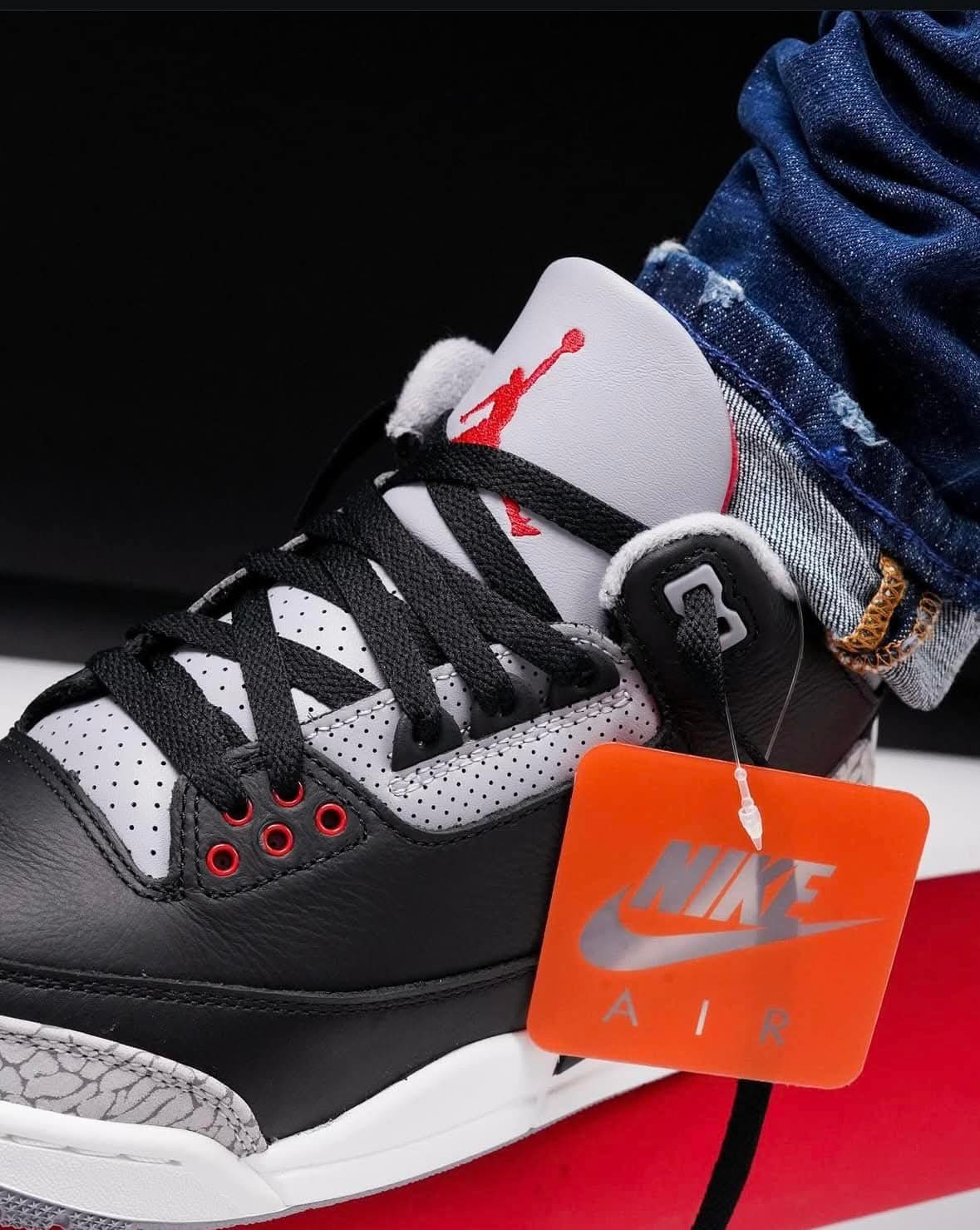 Air Jordan 3 "Black Cement" - WORLDOFSHOES