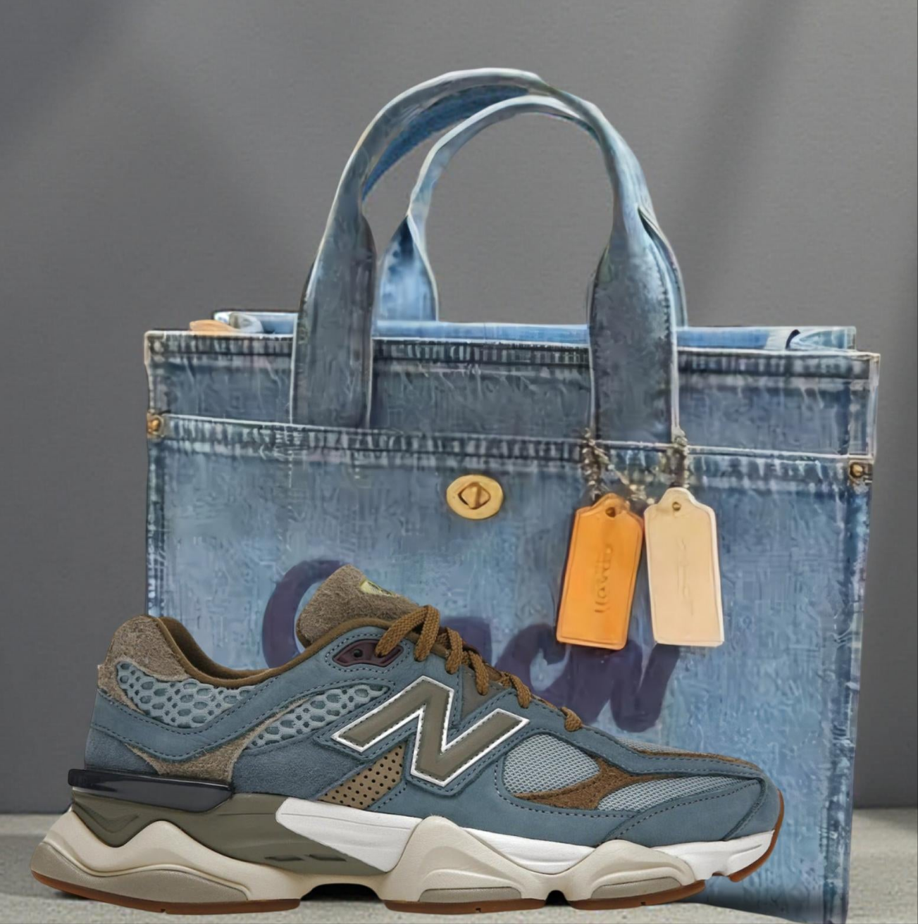 NEW BALANCE 9060 COACH COMBO - WORLDOFSHOES