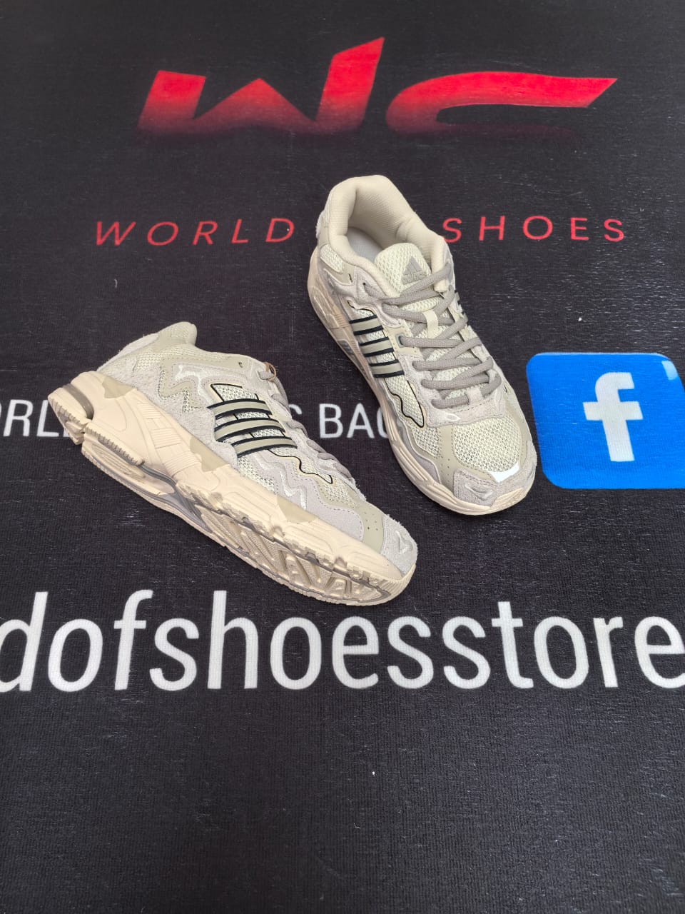 Bad Bunny adidas Response CL Wonder White