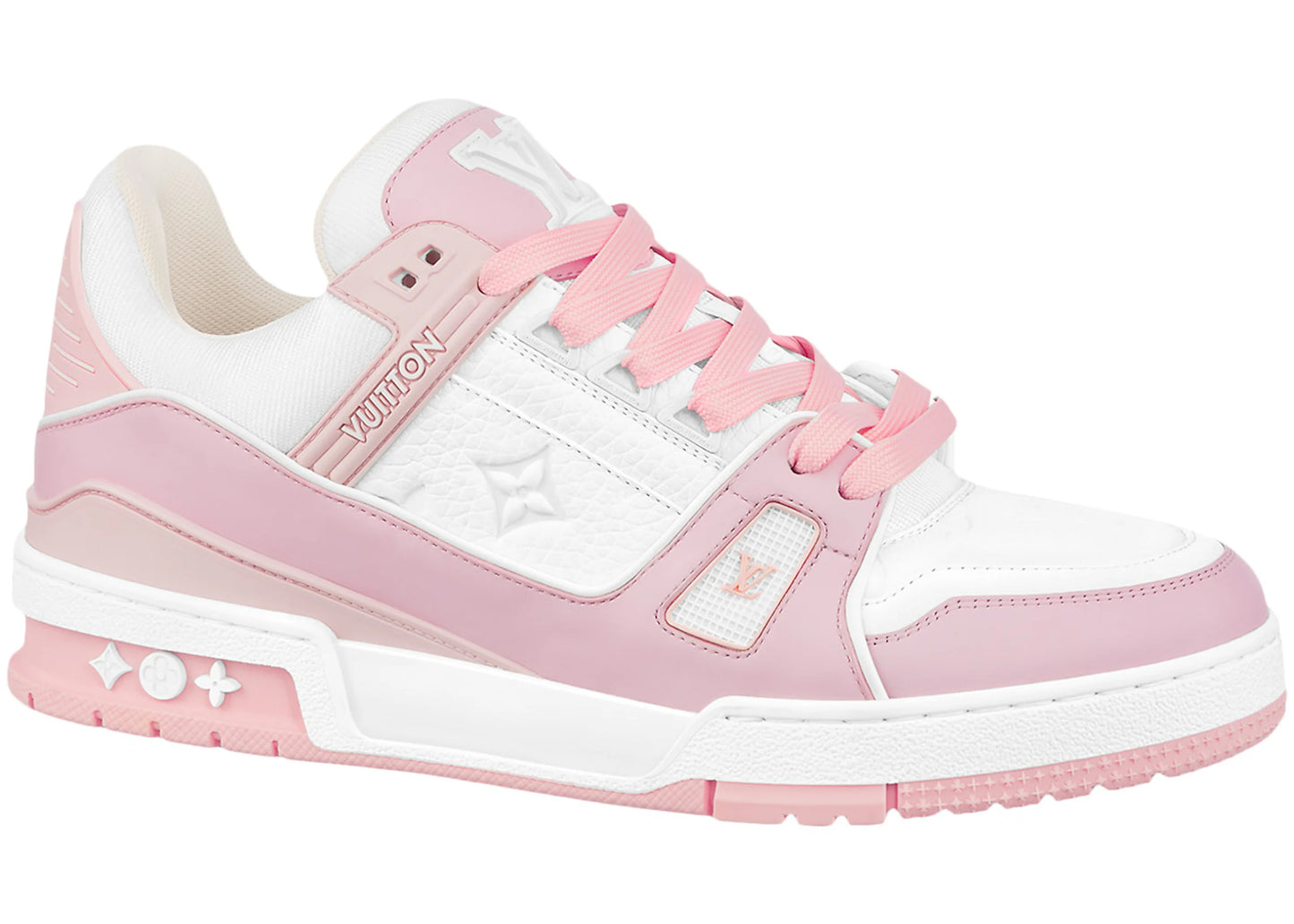 Louis Vuitton Trainer Pink Rose - WORLDOFSHOES