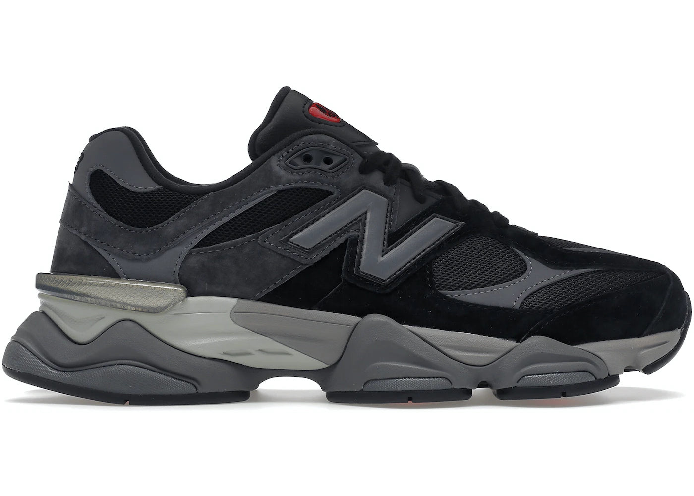 New Balance 9060 Black Castlerock Grey WORLDOFSHOES