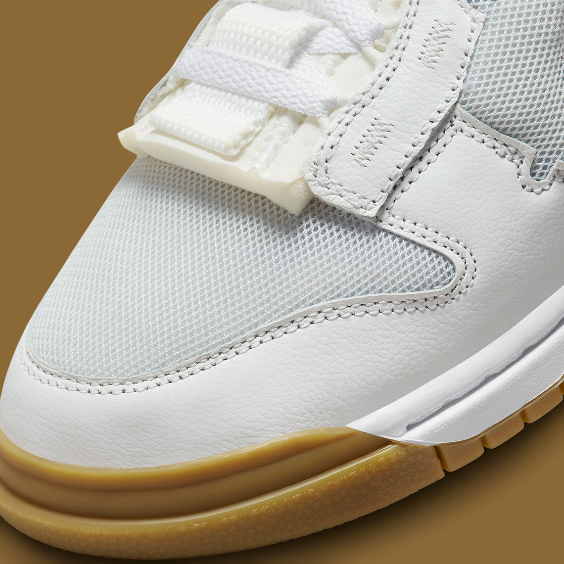 Nike Air Dunk Jumbo Photon Dust Gum Light Brown - WORLDOFSHOES