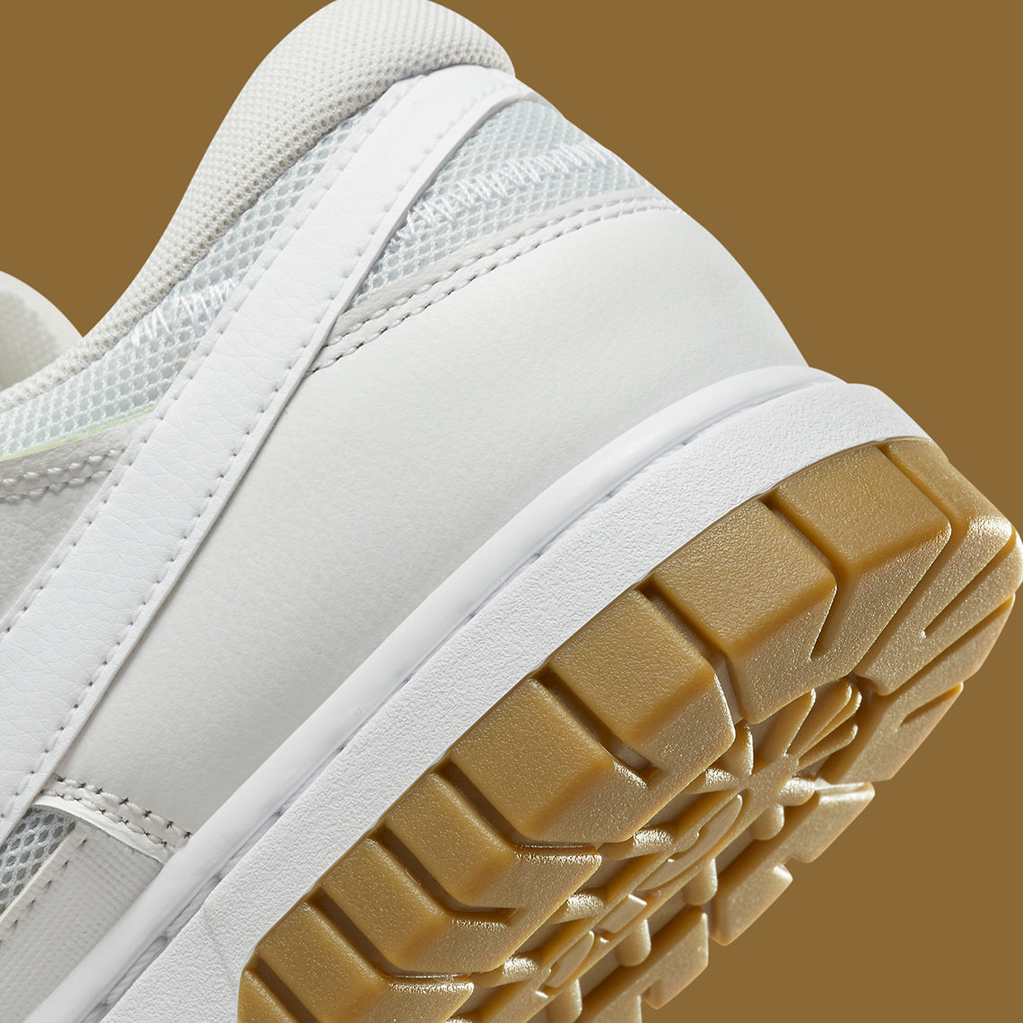Nike Air Dunk Jumbo Photon Dust Gum Light Brown - WORLDOFSHOES