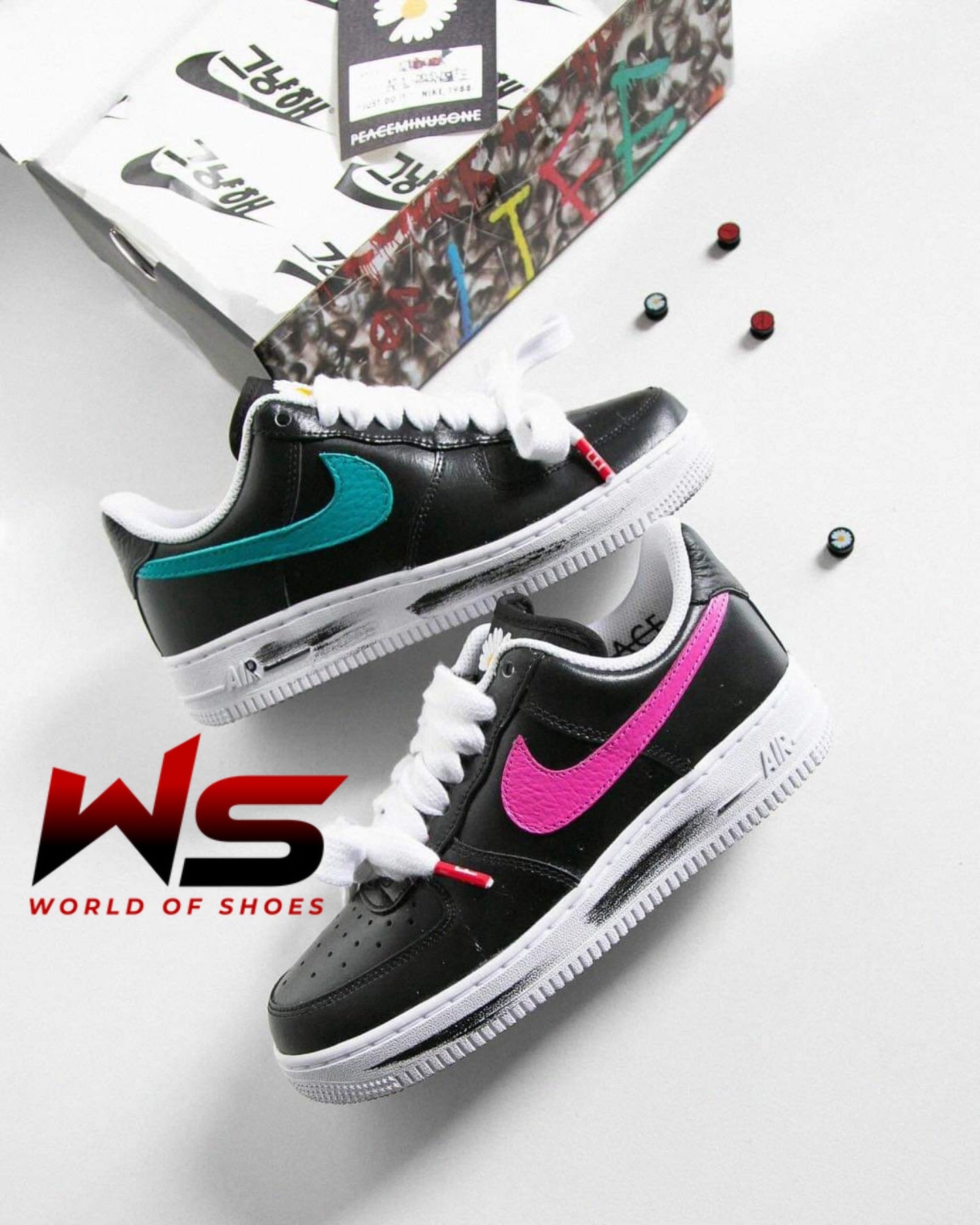 Nike Air Force 1 Low G-Dragon Peaceminusone Para-Noise 3.0