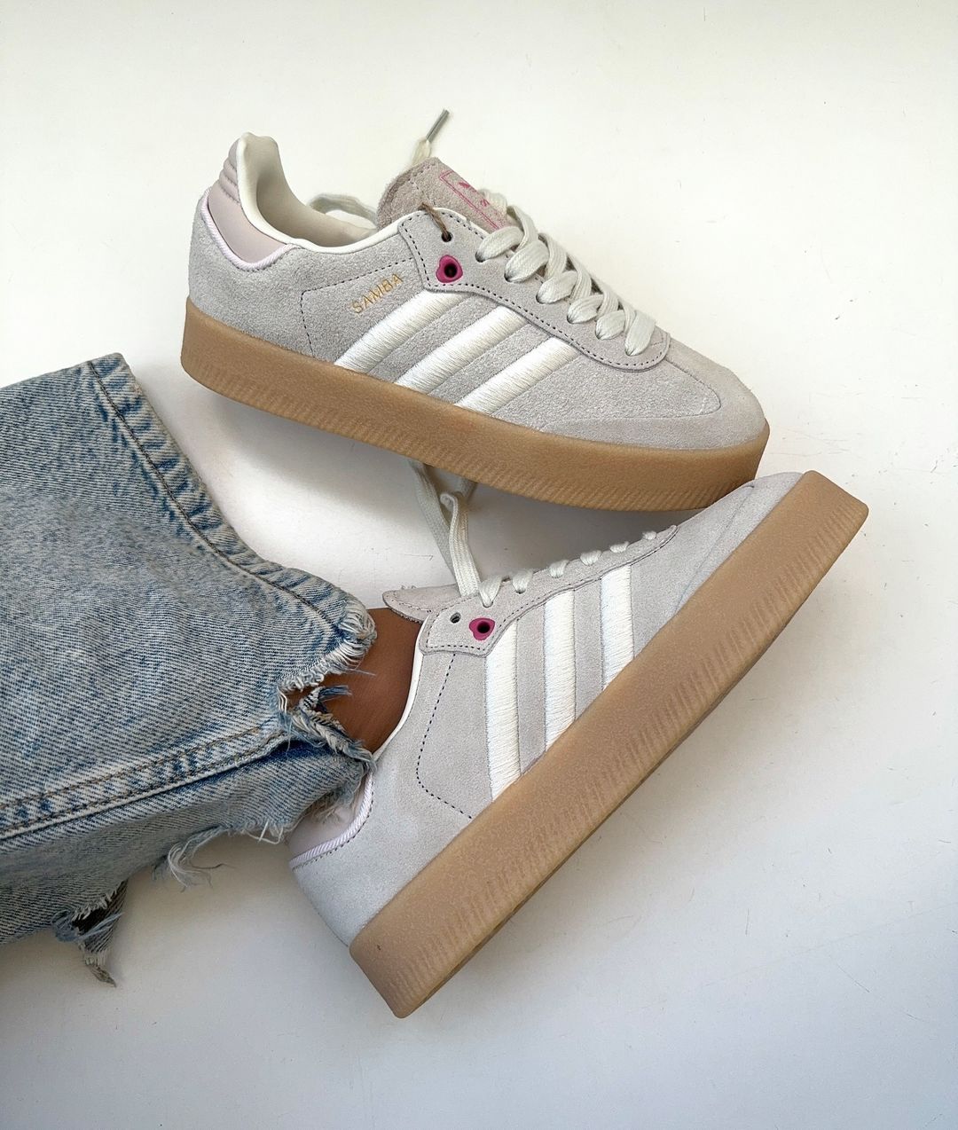 adidas Sambae
Ivory Pink Fusion