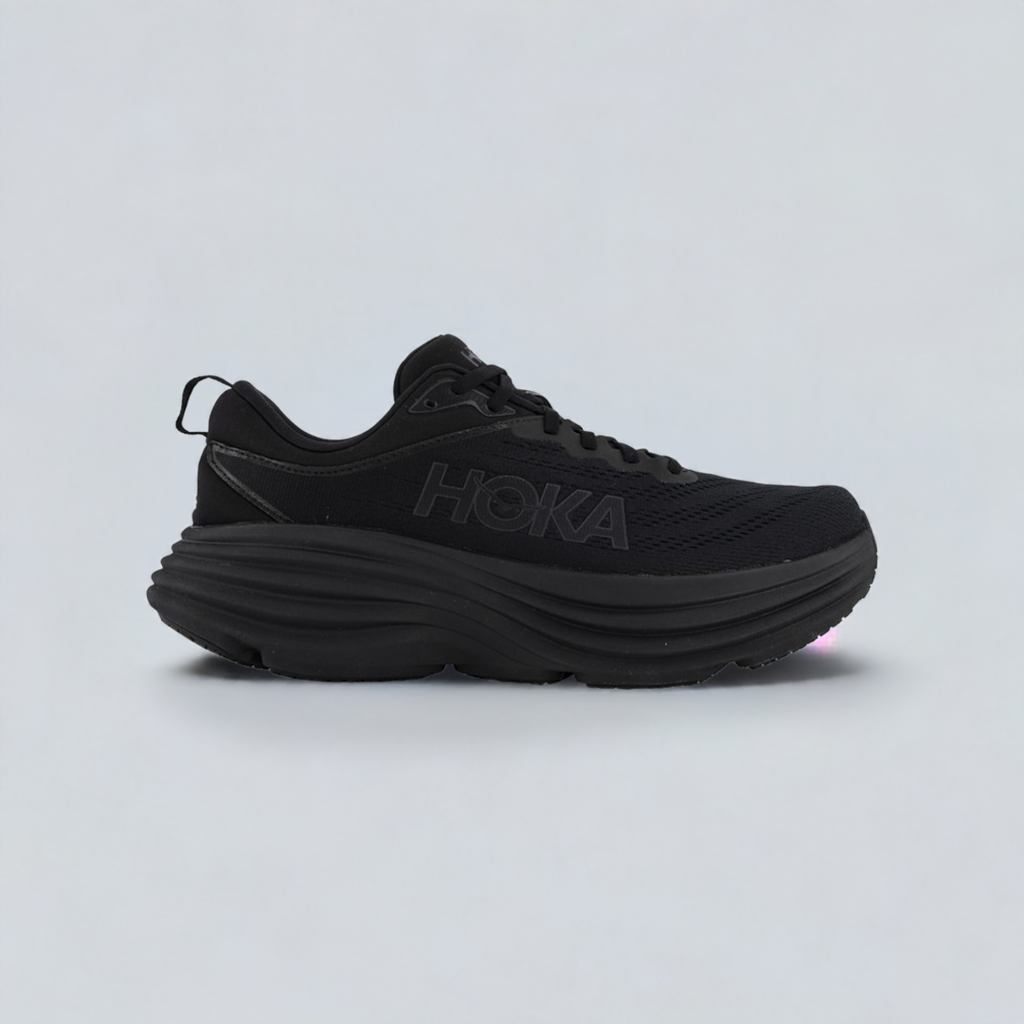 Bondi 8 2E Wide 'Triple Black' - WORLDOFSHOES
