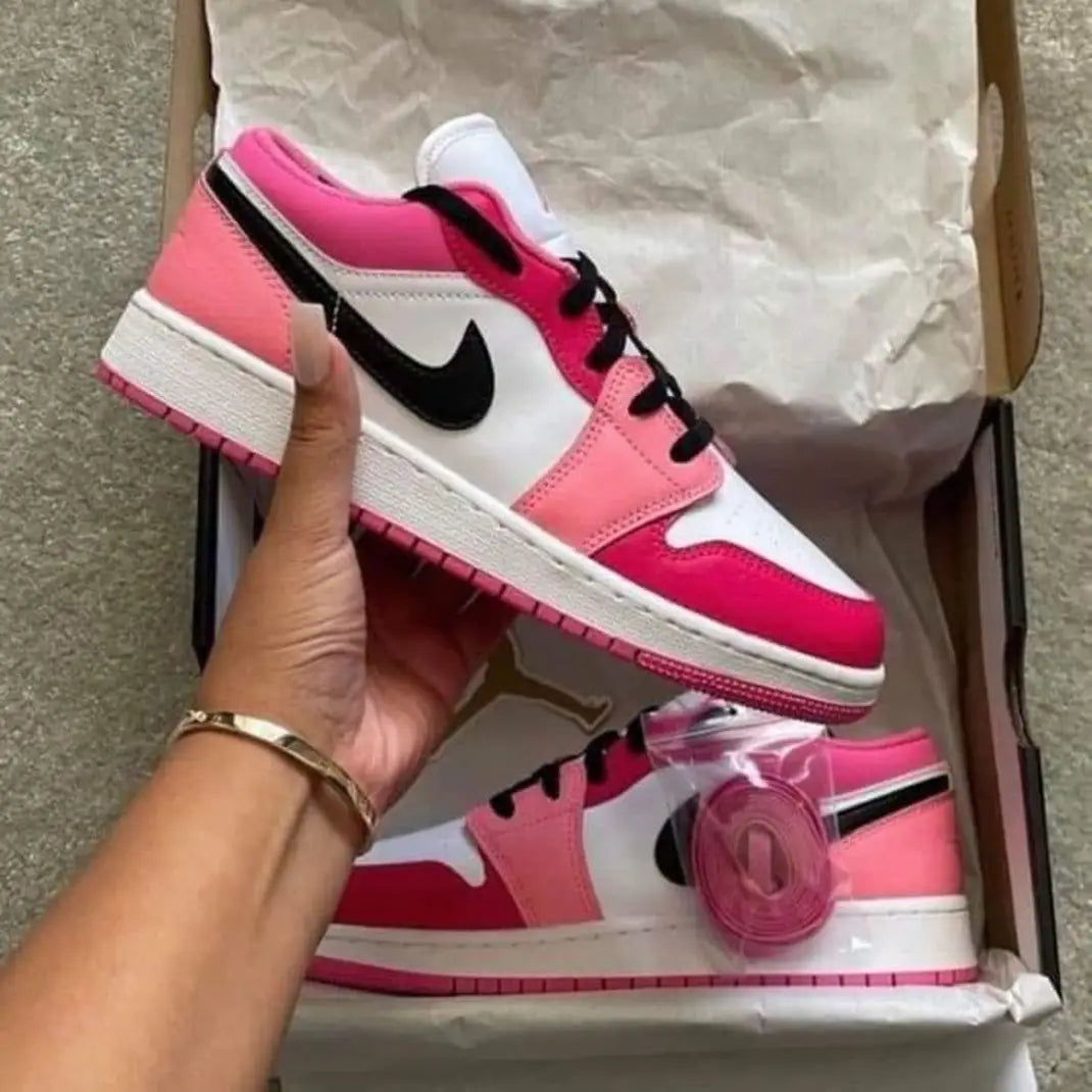 Jordan 1 Low Pink Red - WORLDOFSHOES