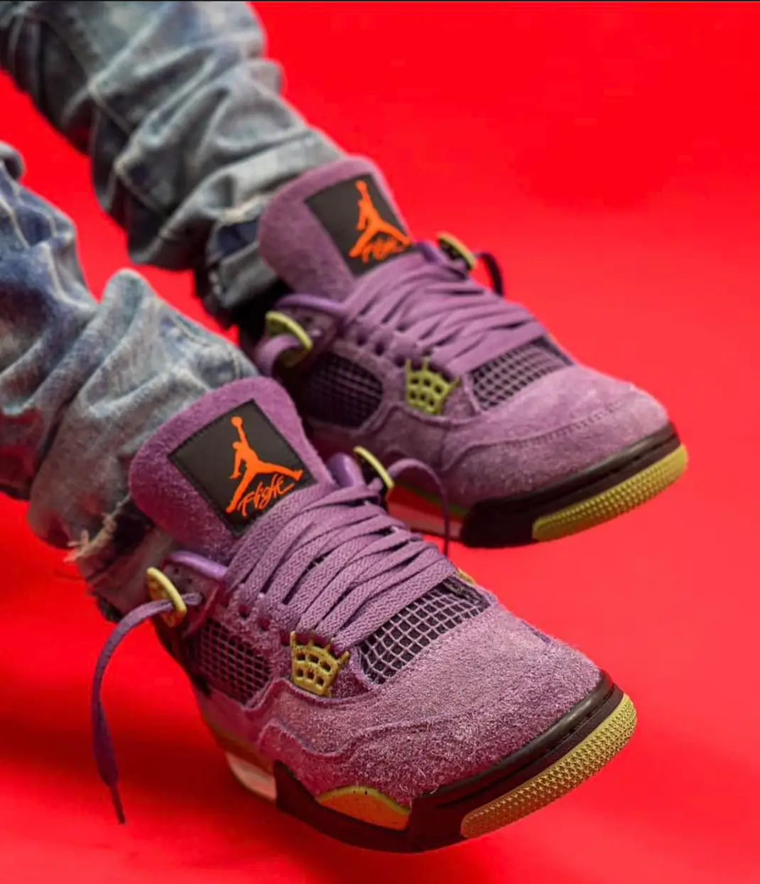 Jordan 4 Retro Canyon Purple - WORLDOFSHOES