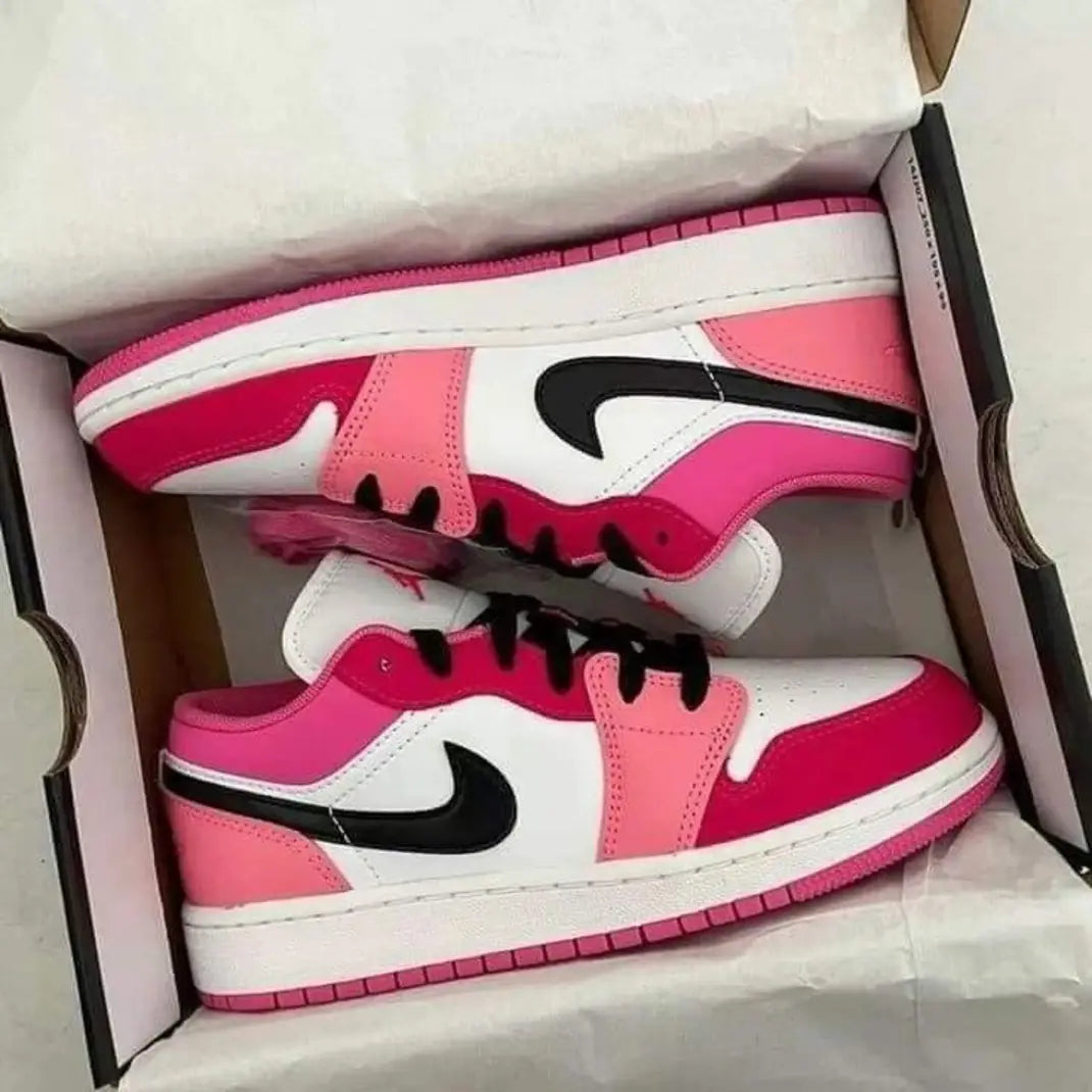 Jordan 1 Low Pink Red - WORLDOFSHOES