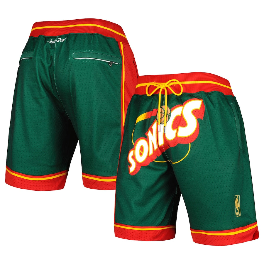 Mitchell and ness supersonics shorts discount