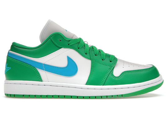 Jordan 1 Low Lucky Green Aquatone - WORLDOFSHOES