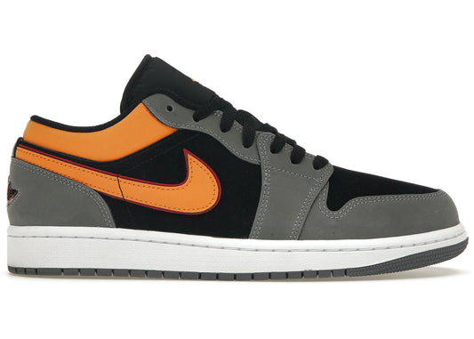 Jordan 1 Low SE Light Graphite Vivid Orange - WORLDOFSHOES