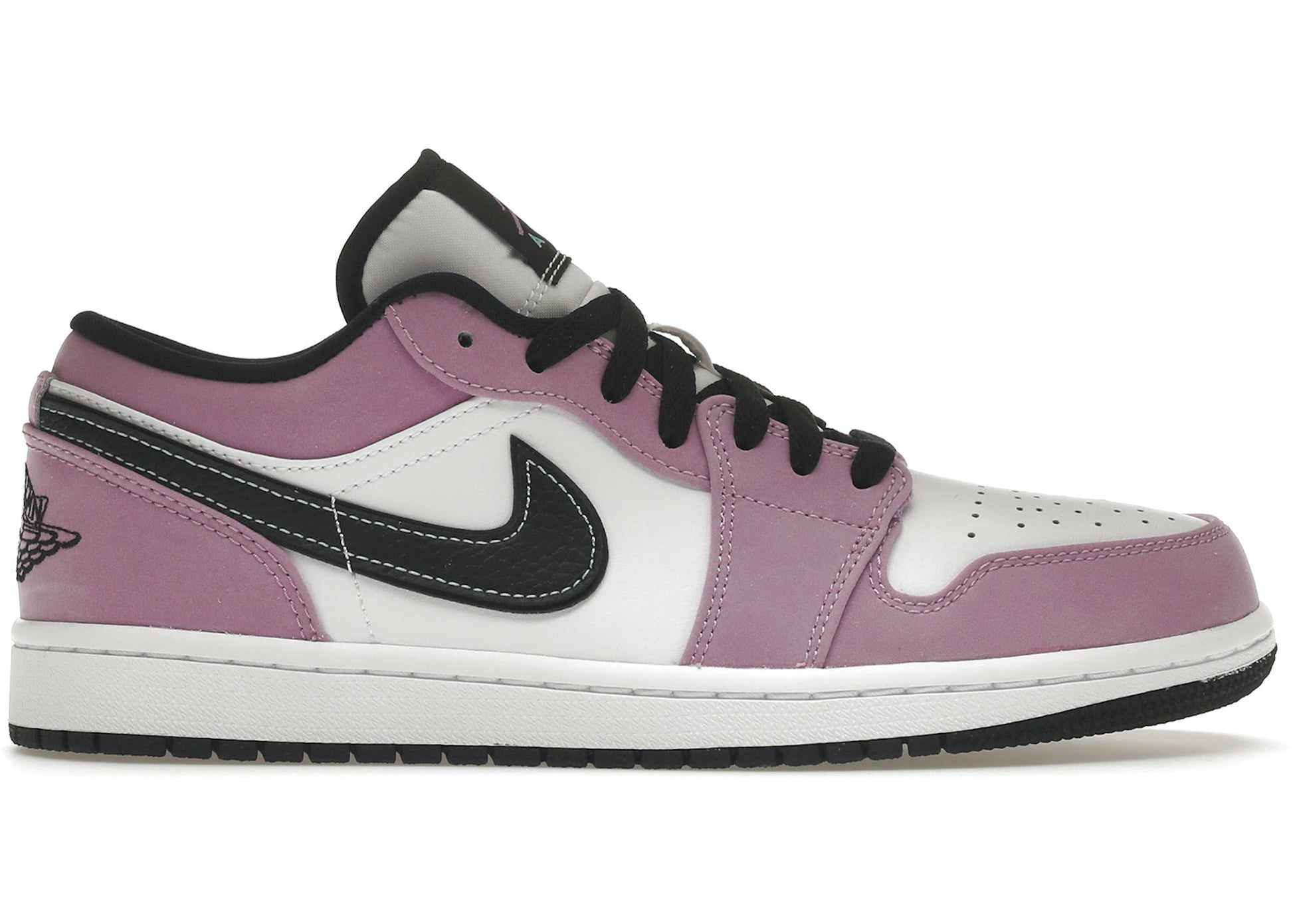 Jordan 1 Low SE Violet Shock White Black - WORLDOFSHOES