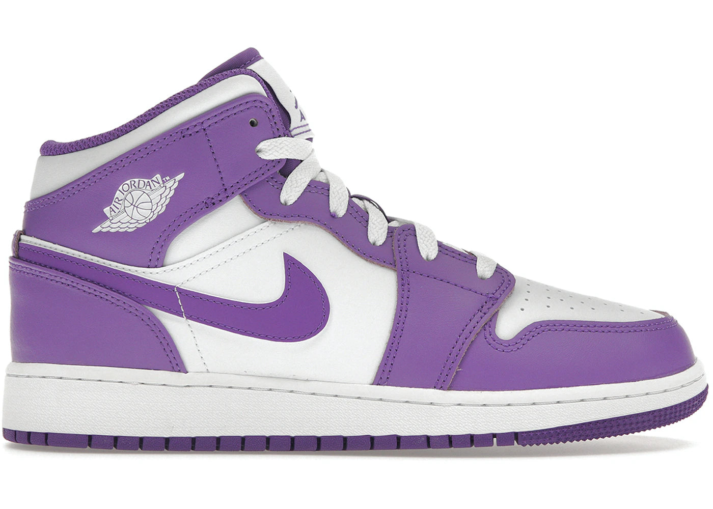 Jordan 1 Mid Purple Venom