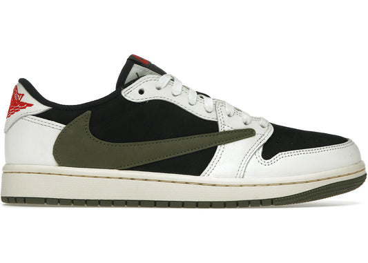 Jordan 1 Retro Low OG SP Travis Scott Olive - WORLDOFSHOES