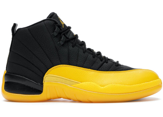 Jordan 12 Retro Black University Gold - WORLDOFSHOES