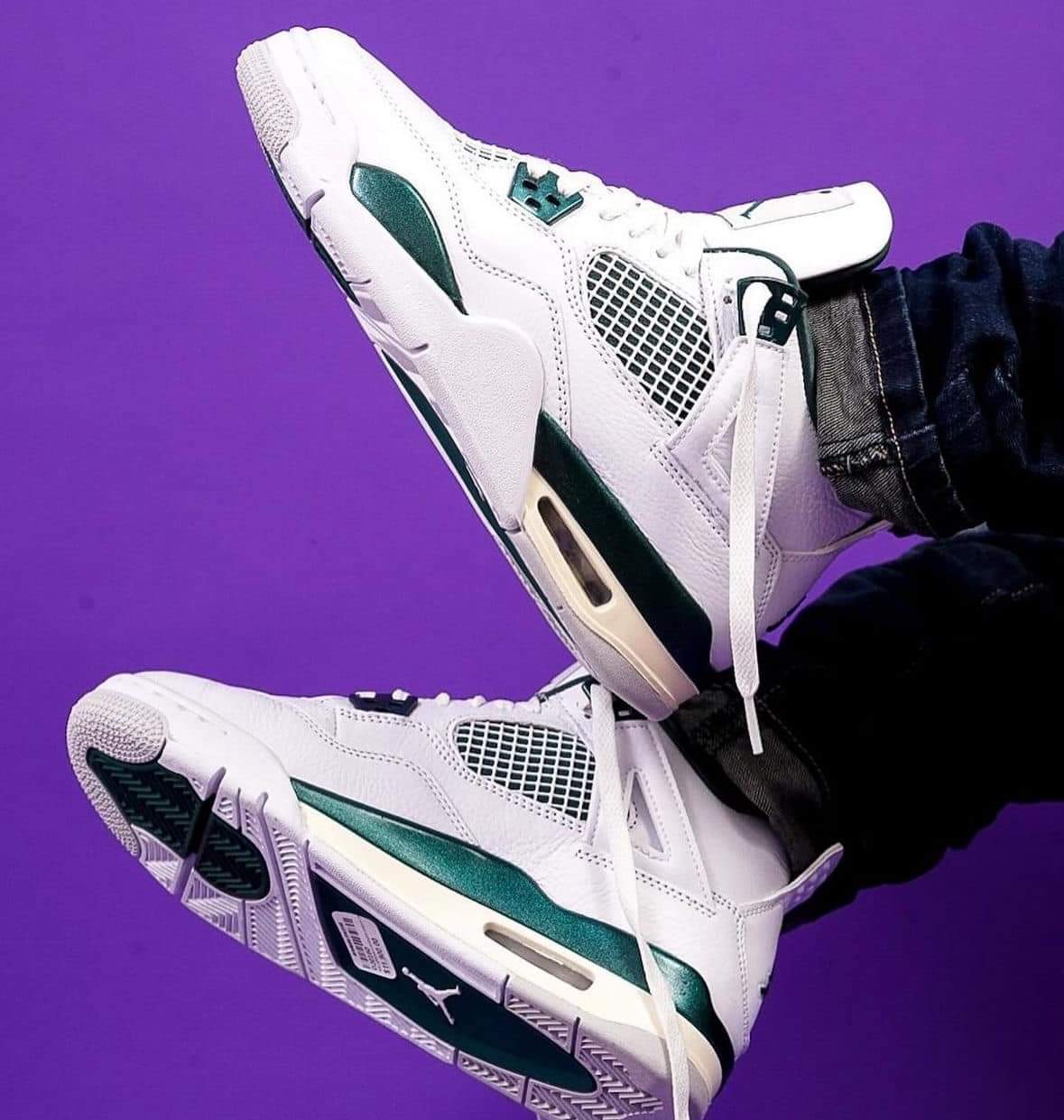 Jordan 4 Retro Oxidized Green