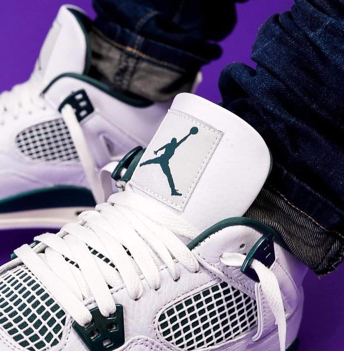 Jordan 4 Retro Oxidized Green