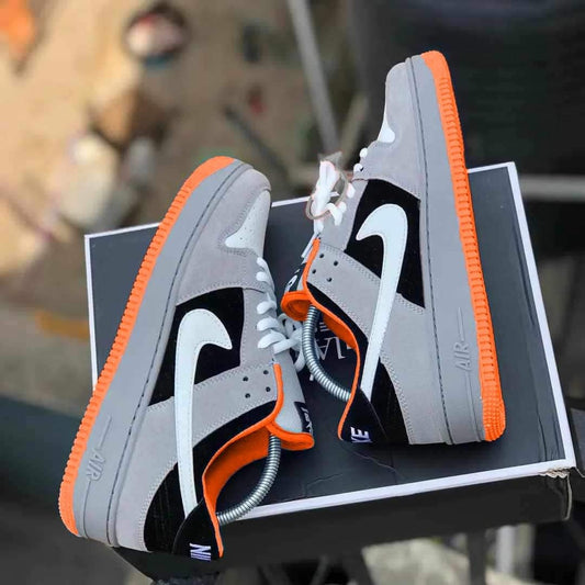 Nike Airforce one grey orange