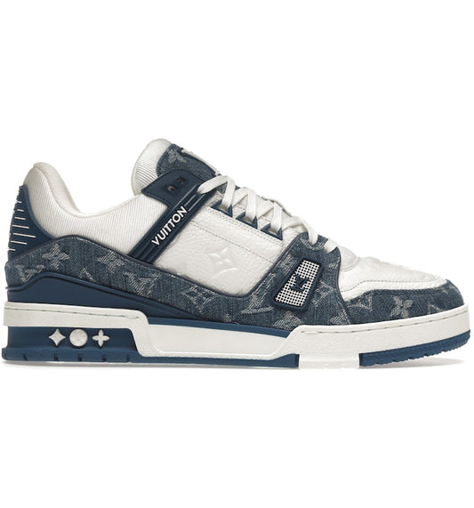 Louis Vuitton LV Trainer Monogram Denim