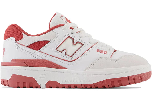 New balance 550 white ash red