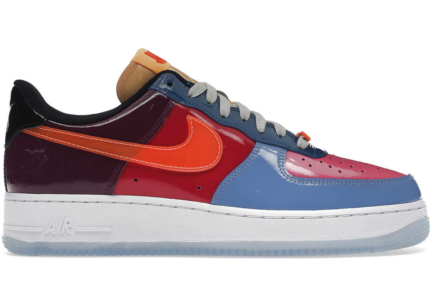 Nike Air Force 1 Low SP Undefeated Multi-Patent Total Orange - WORLDOFSHOES