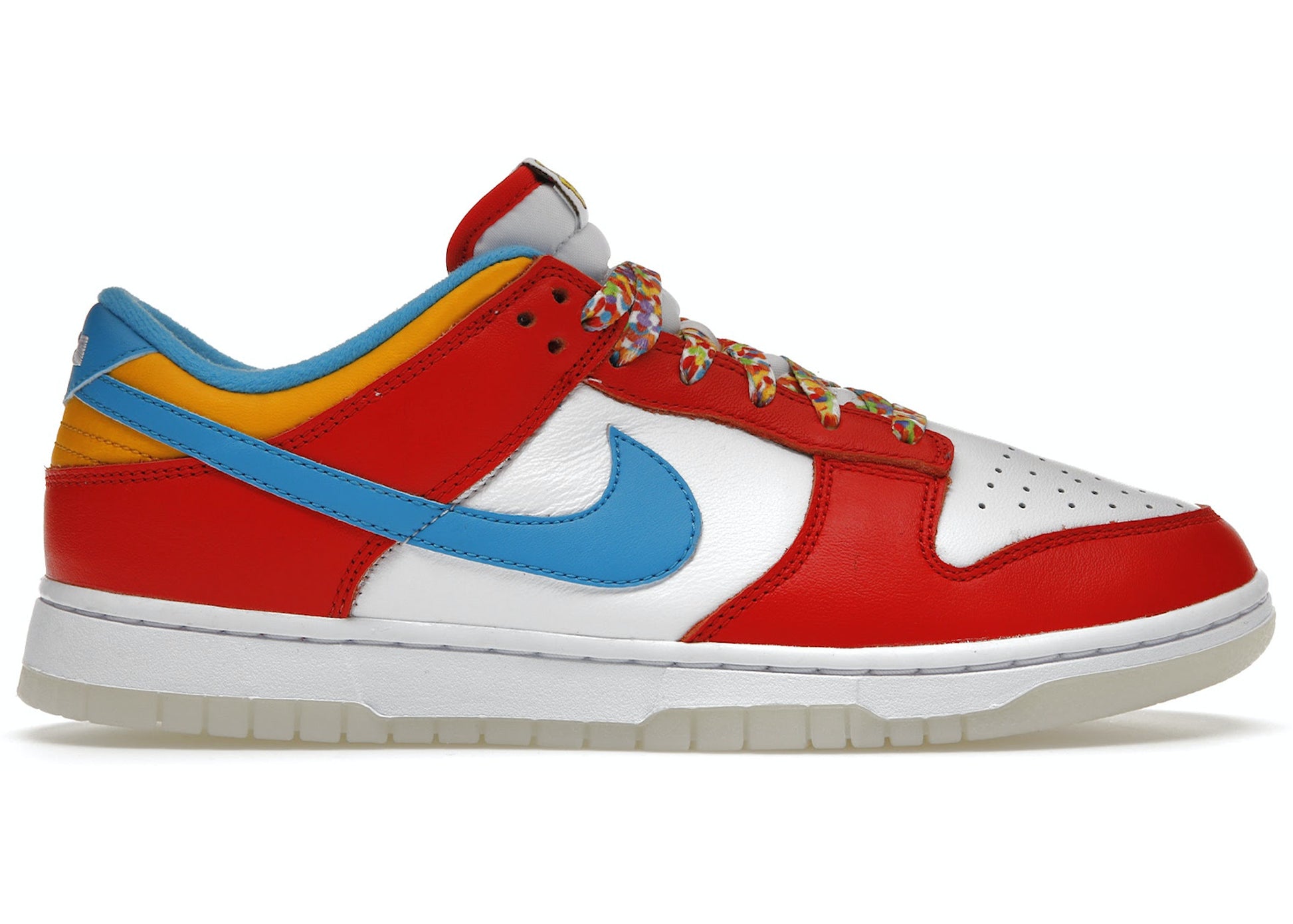 LeBron James Nike Dunk Low Fruity Pebbles - WORLDOFSHOES