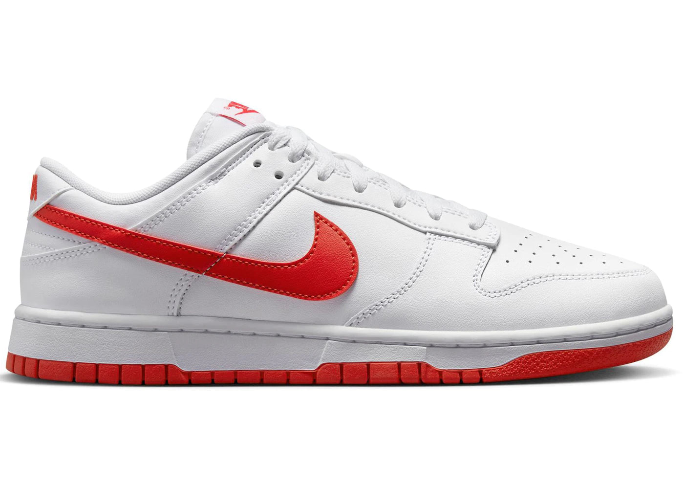 Nike Dunk Low Retro White Picante Red – WORLDOFSHOES