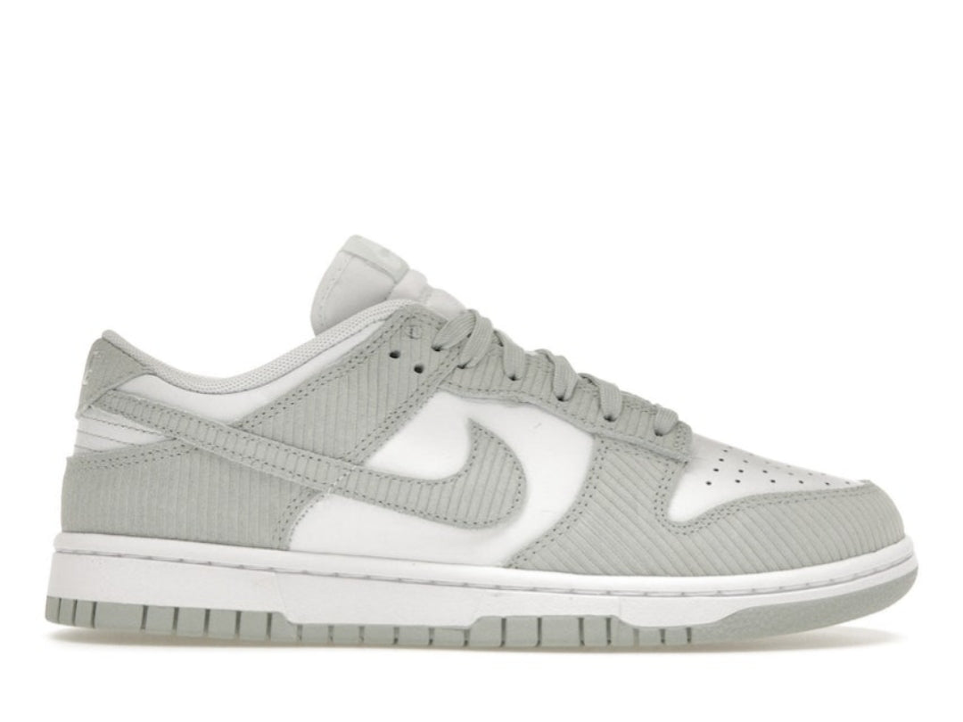 Nike Dunk Low Light Silver Corduroy - WORLDOFSHOES