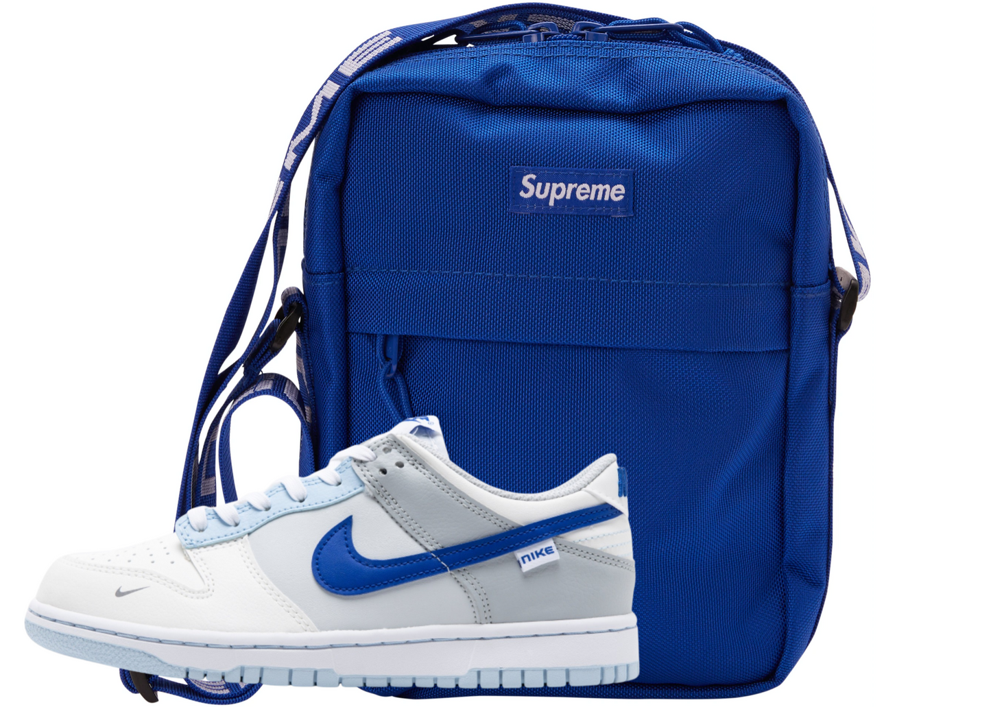 Nike Dunk low x Supreme bags combo - WORLDOFSHOES