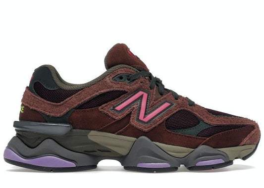 New Balance 9060 Rich Oak Burgundy - WORLDOFSHOES