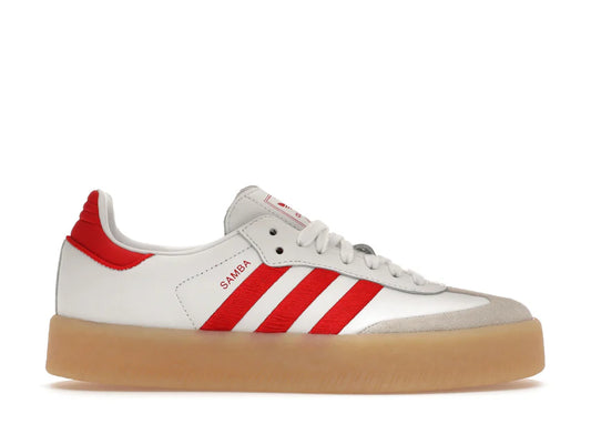 adidas Sambae White Better Scarlet Gum