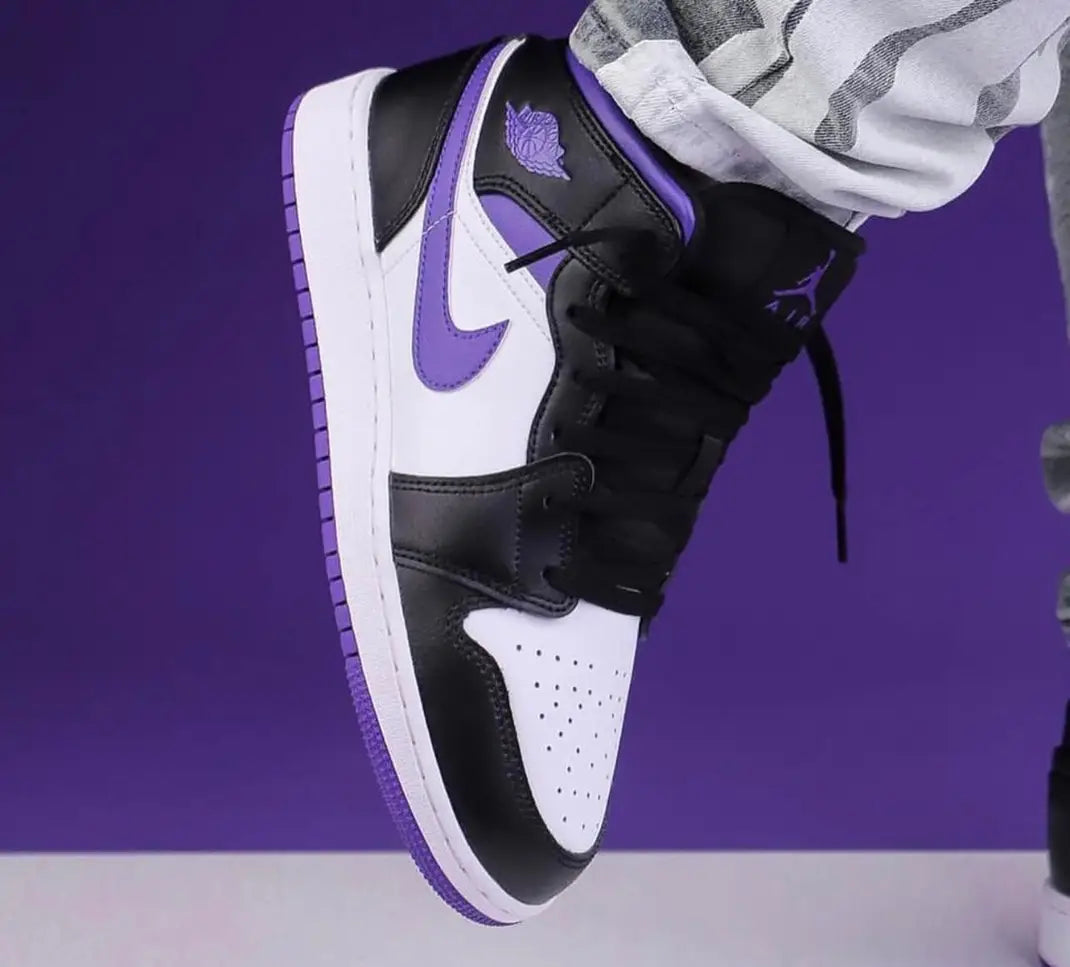 Jordan 1 Mid Dark Iris - WORLDOFSHOES