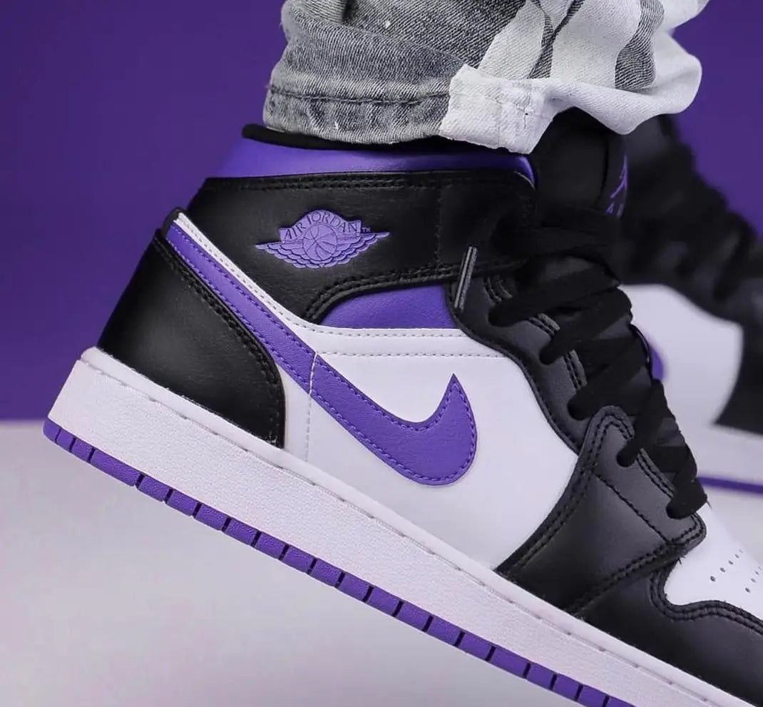 Jordan 1 Mid Dark Iris - WORLDOFSHOES