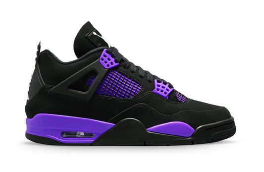 Jordan Retro 4 Purple thunder custom "LIMITED EDITION" - WORLDOFSHOES