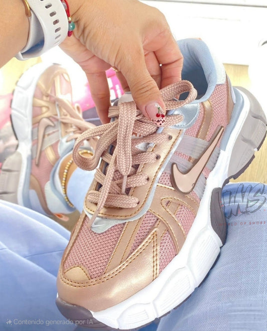 Nike V2k Rose gold - WORLDOFSHOES