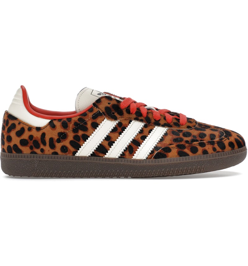 adidas Samba 
Preloved Red Leopard - WORLDOFSHOES