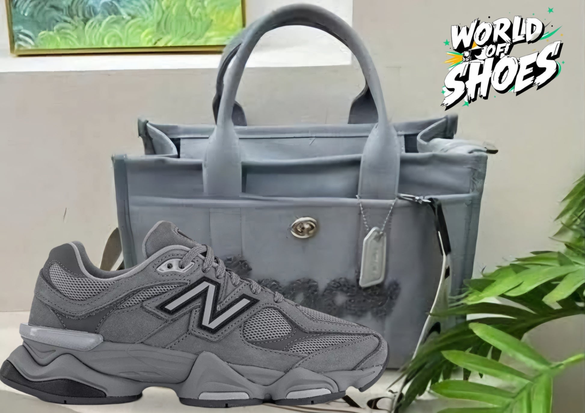 NB 9060 SHADOW GREY COMBO - WORLDOFSHOES