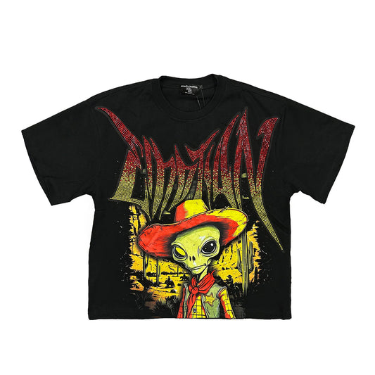 Ranger’ Rhinestone Tee - WORLDOFSHOES