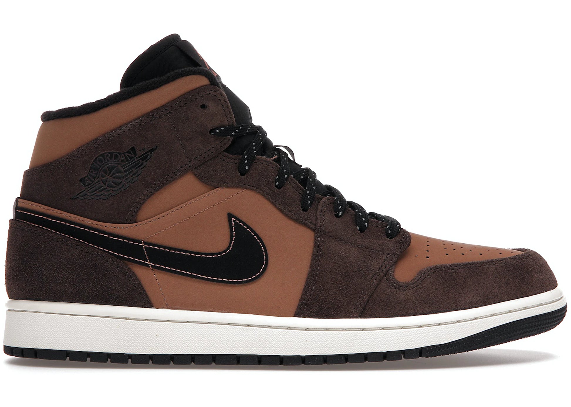 Jordan 1 Mid SE Dark Chocolate - WORLDOFSHOES