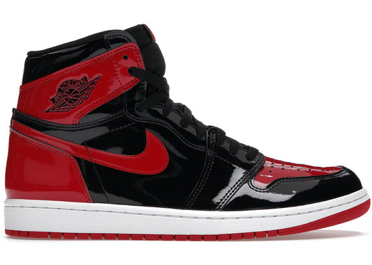 Nike Air Jordan 1 Patent Bred - WORLDOFSHOES