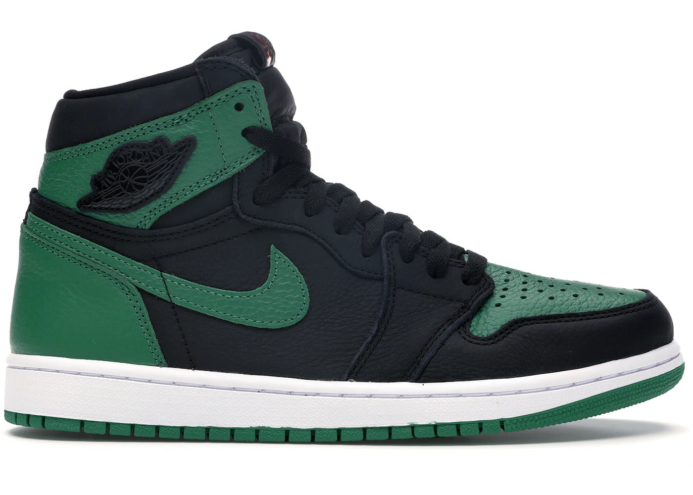 Jordan 1 Retro High Pine Green Black - WORLDOFSHOES