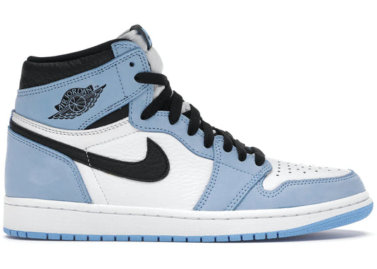 Jordan 1 Retro High White University Blue Black - WORLDOFSHOES