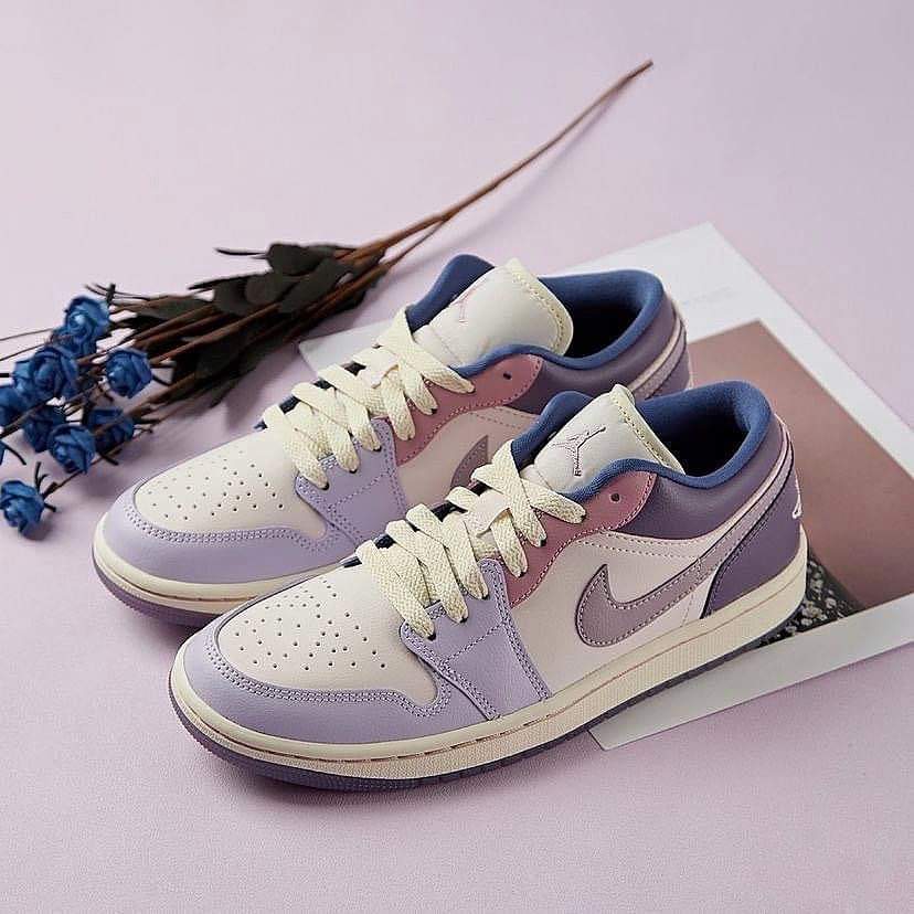 Air Jordan 1 Low 'Pastel Plum' - WORLDOFSHOES